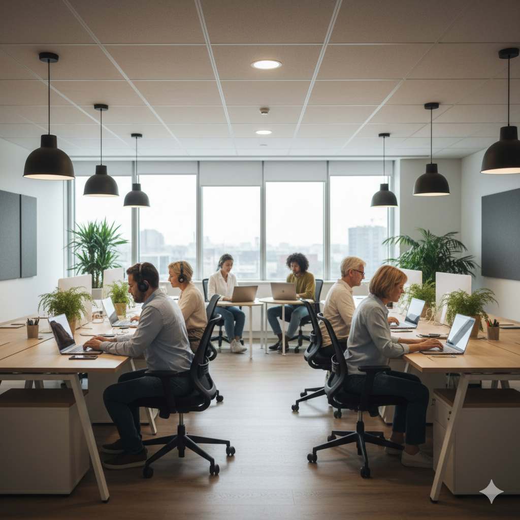 Não seria saudável um ambiente corporativo de todas as gerações? / IA