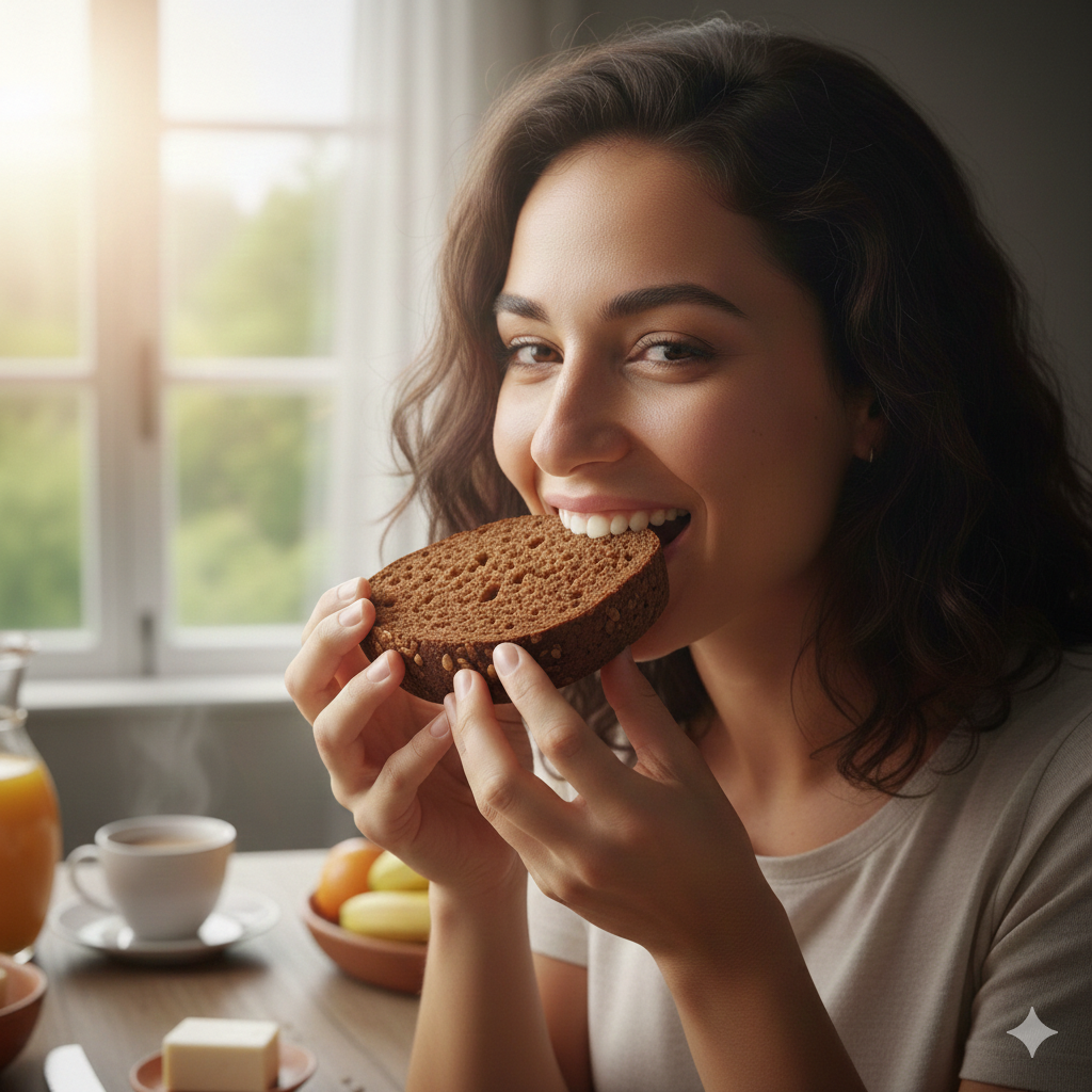 O pão de centeio seria o "carboidrato do bem" / IA