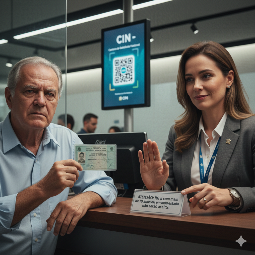 Bancos e demais órgãos começarão a exigir o novo documento do cidadão comum a partir de 2032 / IA