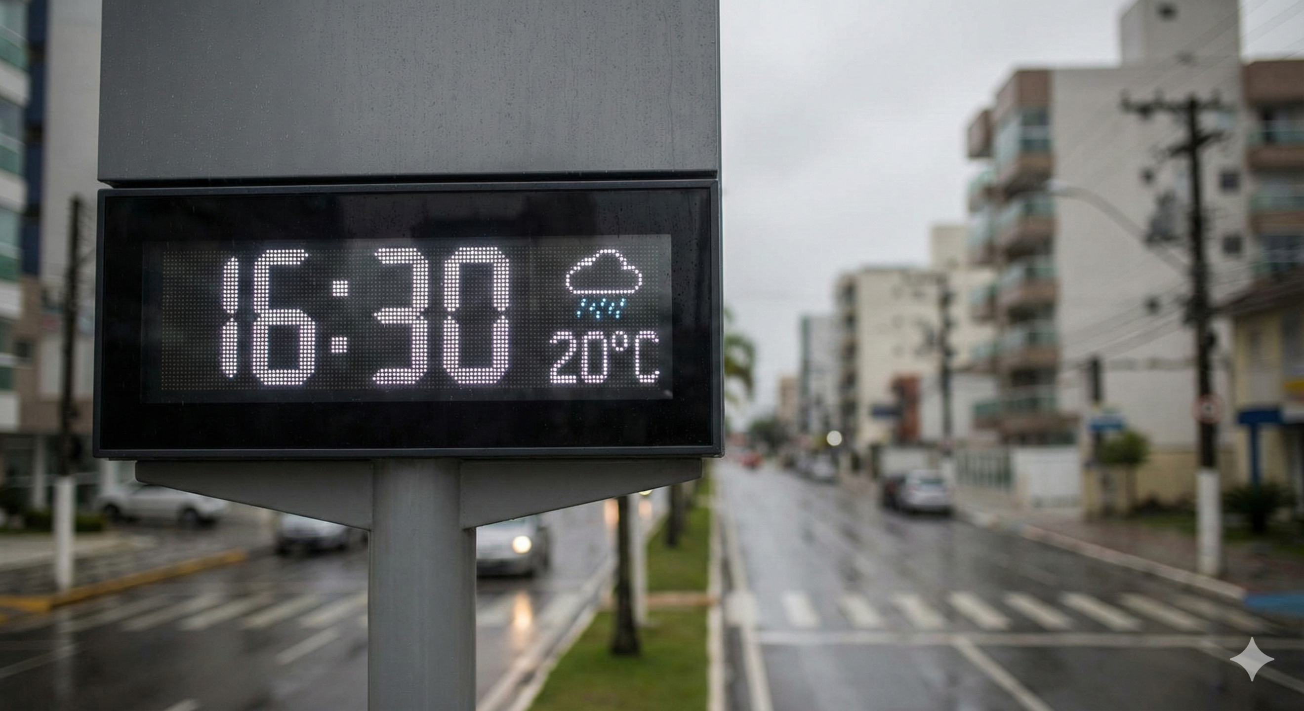 Previsão confirma: Termômetros marcam temperaturas amenas / Gemini