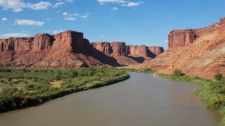 Estimativas indicam que o Green River mantém seu trajeto há mais de 8 milhões de anos.