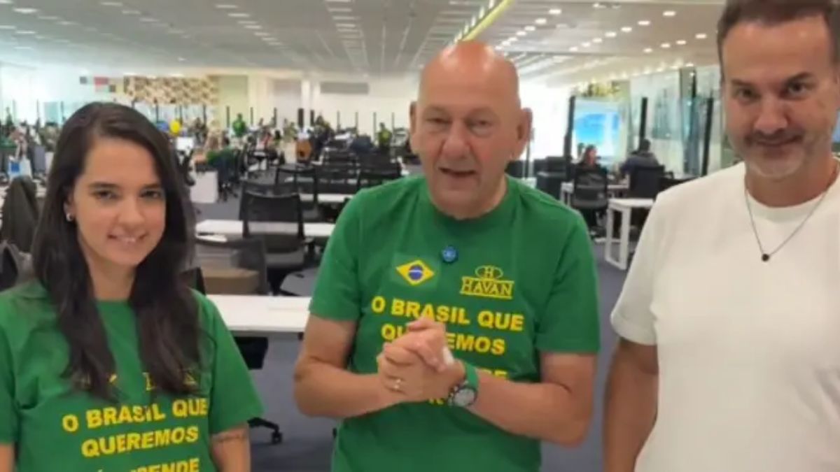 Luciano Hang anunciou uma nova linha de chinelos exclusiva da Havan