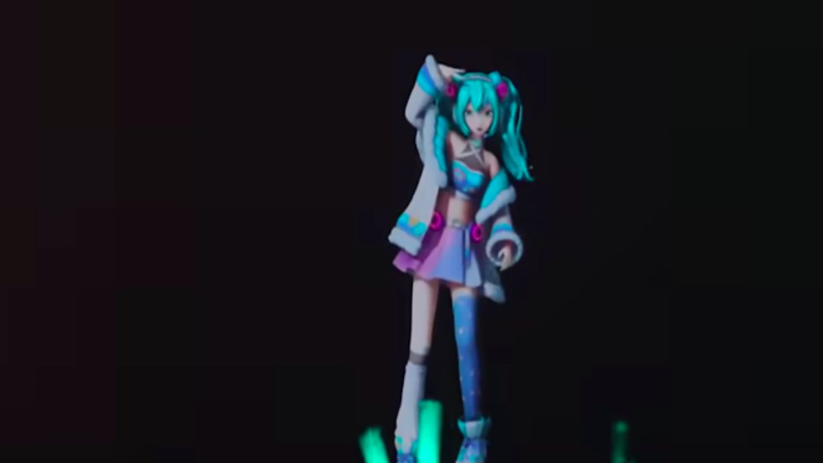 Após conquistar o Japão, Miku expandiu suas turnês para países como Estados Unidos, Coreia do Sul e Brasil. Captura de tela/YouTube/Hatsune Miku