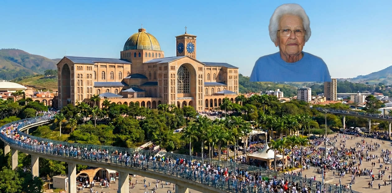 Beatriz Winck tinha 77 anos quando sumiu em 7 minutos no Santuário Nacional de Aparecida