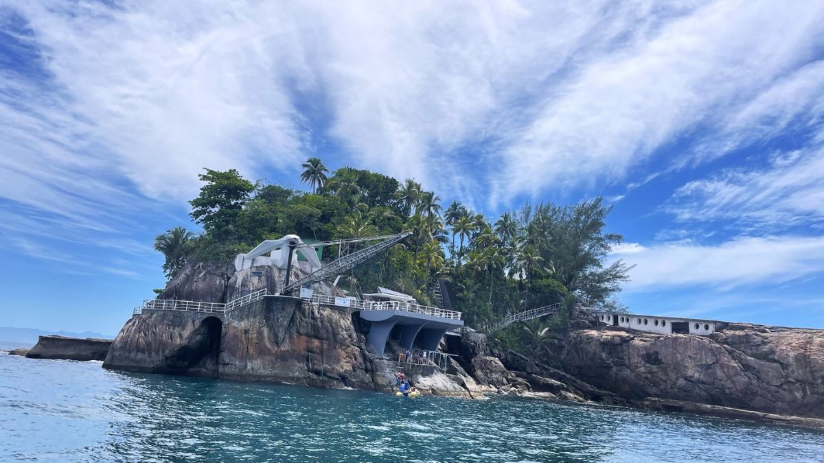 A Ilha dos Arvoredos, em Guarujá, renovou a certificação do selo internacional Green Key