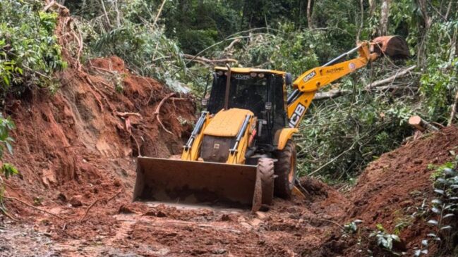 Ilhabela havia interditado a Estrada-Parque Castelhanos após tempestades