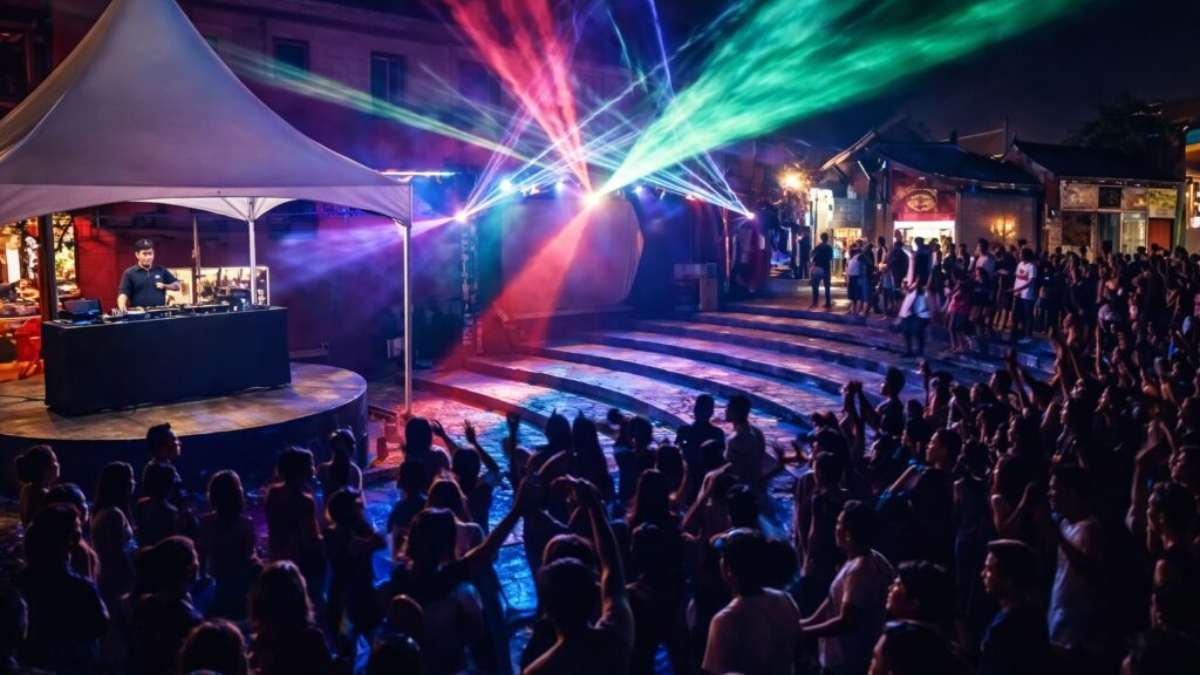 A iniciativa reúne estilos como techno, breakbeat e outras vertentes da cena underground