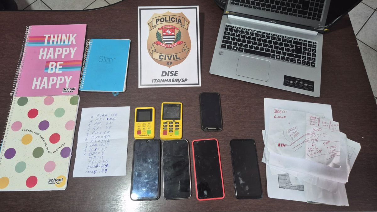 As autoridades de Itanhaém prenderam uma mulher de 44 anos, conhecida pelo apelido de Malévola