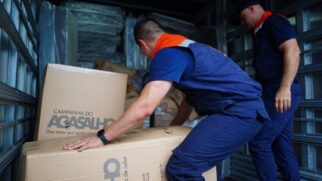 Mongaguá recebeu na quinta-feira (26) uma remessa de ajuda humanitária