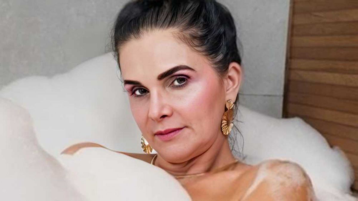 Luiza Ambiel ficou conhecida nos anos 1990 por sua participação na 'Banheira do Gugu'