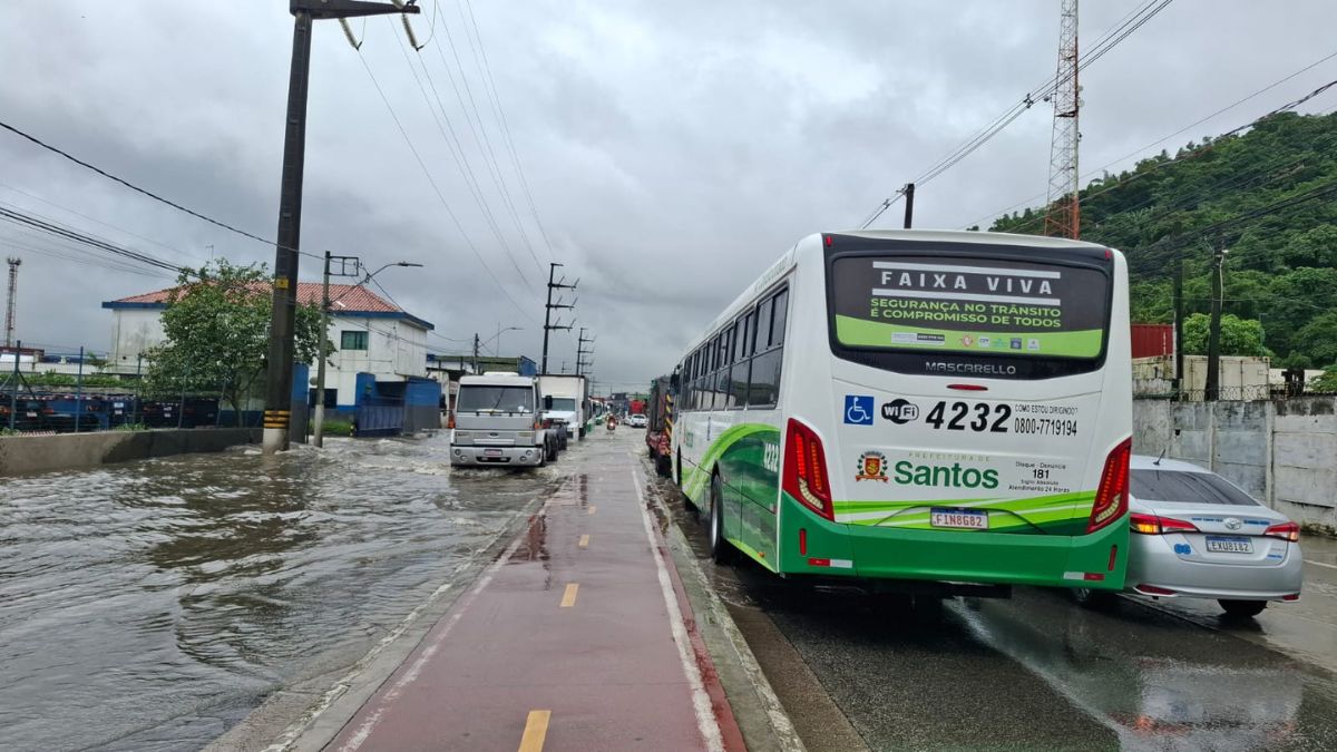 Enchentes na Zona Noroeste podem estar perto do fim? Prefeitura de Santos garante que sim