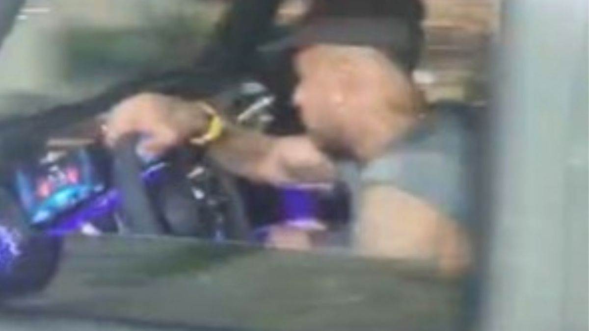 Neymar foi visto na orla de Santos durante a madrugada de Carnaval/Reprodução/Luiz Henrique