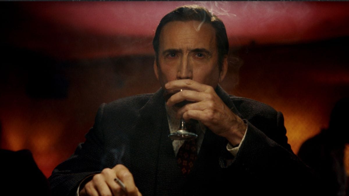 Nicolas Cage já interpretou outro personagem da Marvel nos cinemas: Motoqueiro Fantasma (Prime Video/Divulgação)
