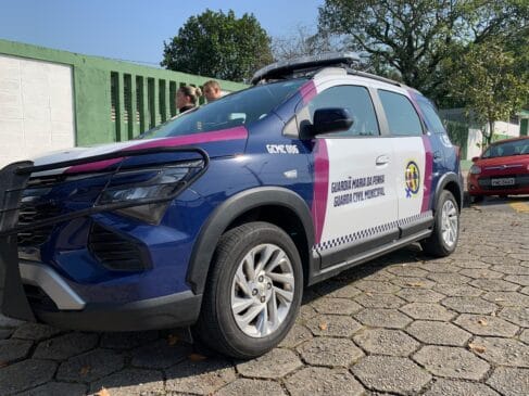 Guardiã Maria da Penha, que faz patrulhamento focado na proteção de mulheres com medidas protetivas