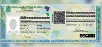 A nova Carteira de Identificação Nacional (CIN) substituirá definitivamente o RG