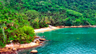 Única representante do Sudeste na lista das praias mais limpas do Brasil, Lopes Mendes está localizada em Ilha Grande, no litoral sul do Rio de Janeiro.