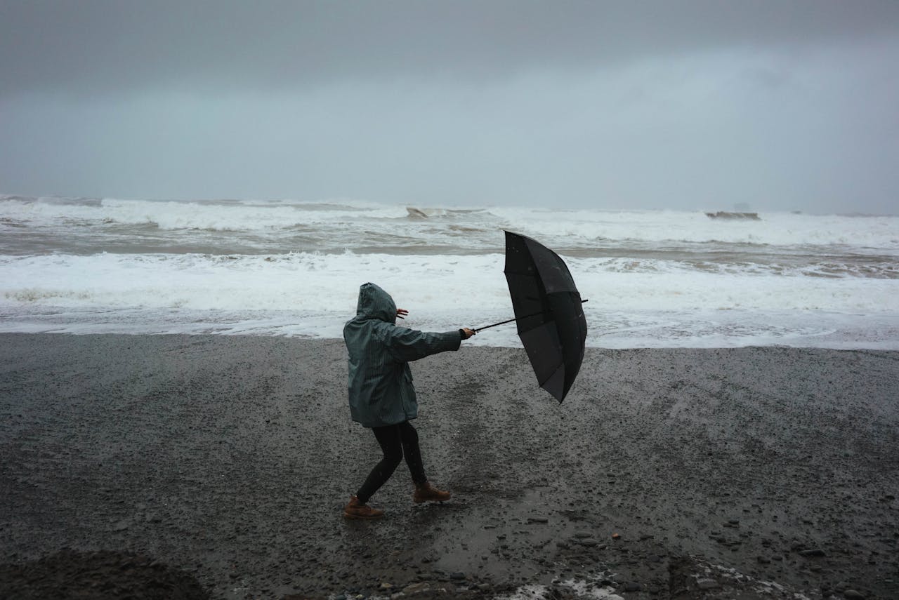 O litoral de SP deve registrar pouco mais de 50 mm de chuva nos próximos dias / Pexels