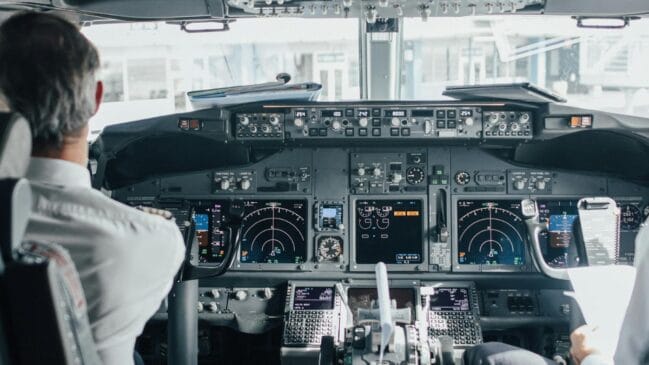 Um piloto, de 60 anos, foi preso dentro da cabine de uma aeronave no Aeroporto de Congonhas