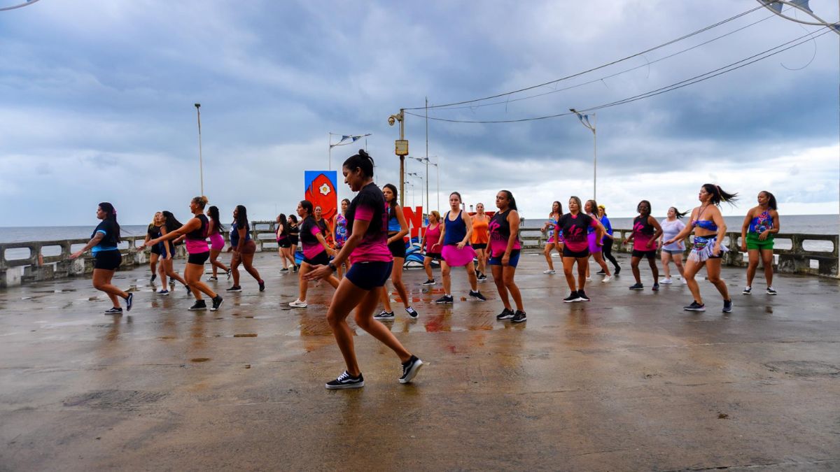 O projeto nasceu com o objetivo de ressignificar os espaços públicos de Mongaguá