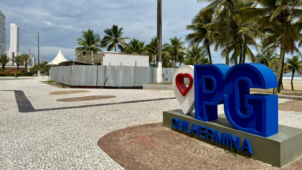 Na Guilhermina, a obra ocorre próximo à Praça Portugal, onde funciona a Feira de Artesanato