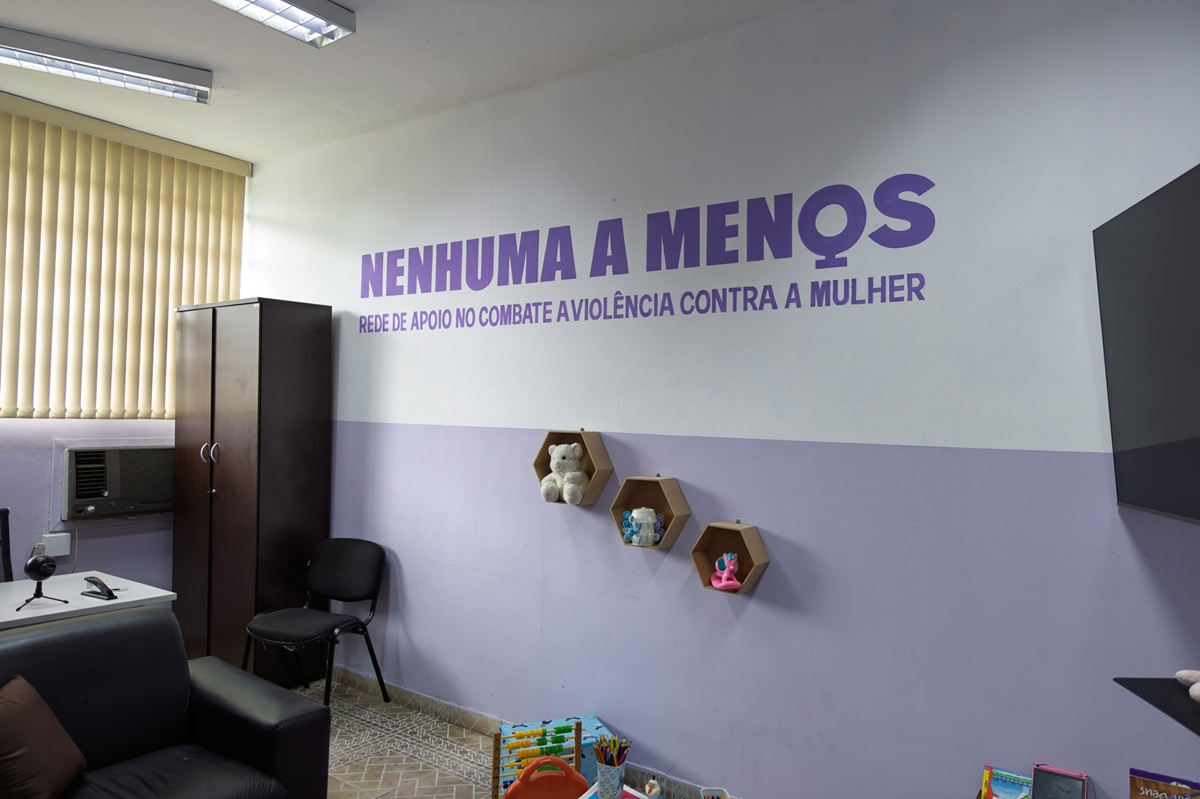 O ambiente foi projetado para oferecer privacidade e segurança em momentos de vulnerabilidade (Divulgação/PMC)