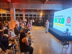 Lançamento do programa 'São Vicente no Eixo' aconteceu nesta terça-feira (10)