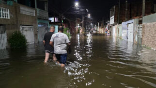 Problemas históricos de infraestrutura comprometeram o escoamento da água em Mongaguá