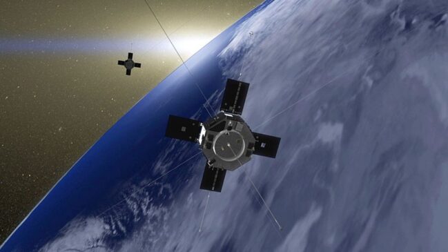 A sonda científica Van Allen Probe A, da NASA, reentrou na atmosfera terrestre após quase 14 anos em órbita e caiu no Oceano Pacífico