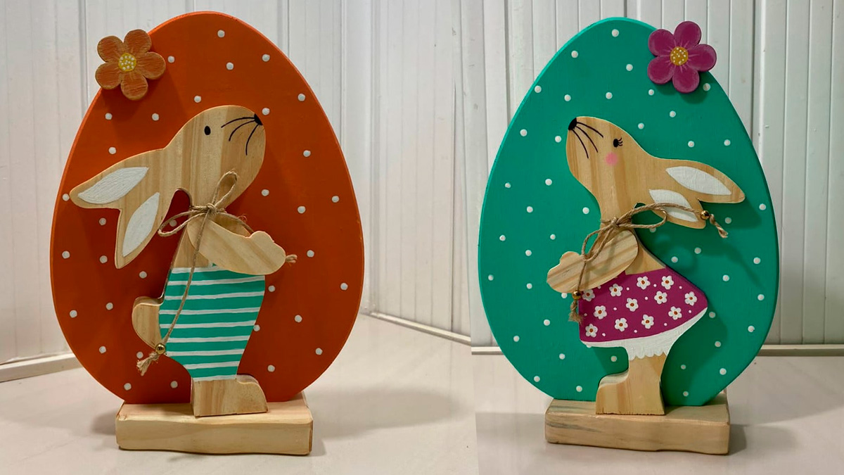 Com a proximidade da Páscoa, cresce a procura por itens personalizados e feitos à mão para decorar a casa ou presentear.