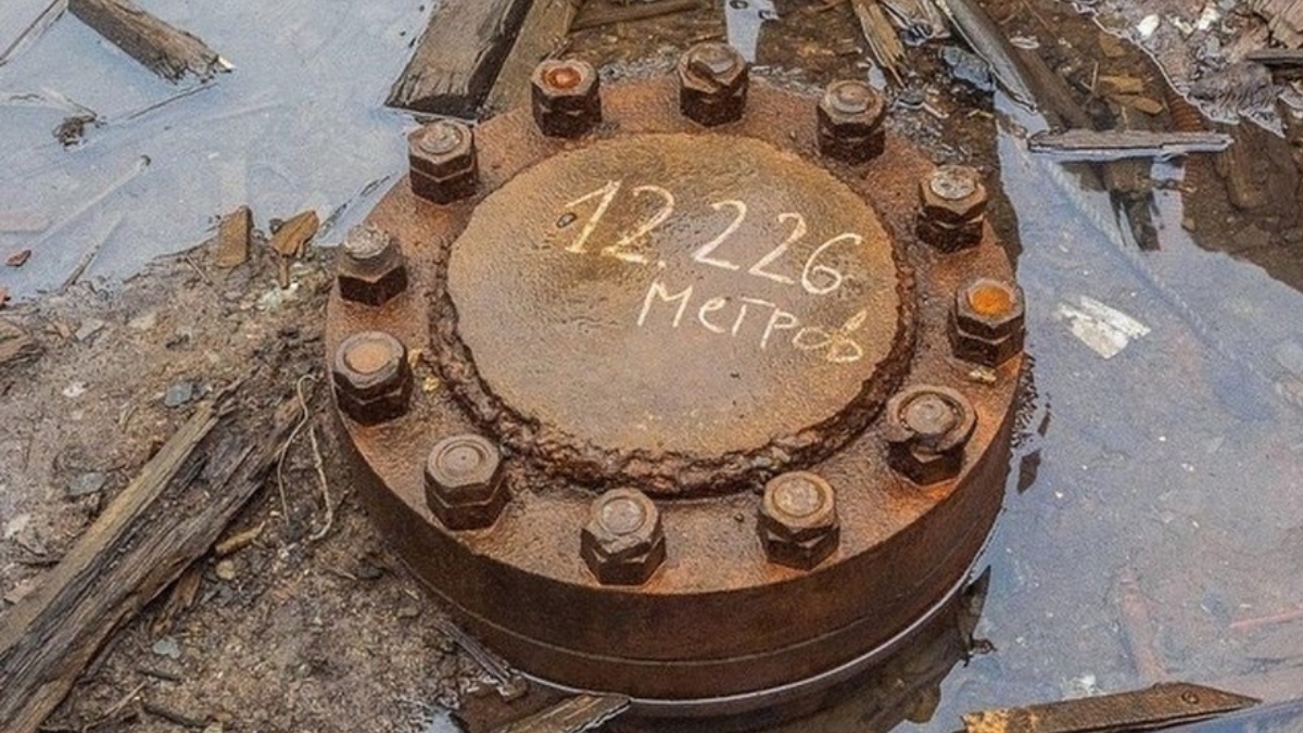 Tampa do maior buraco do mundo