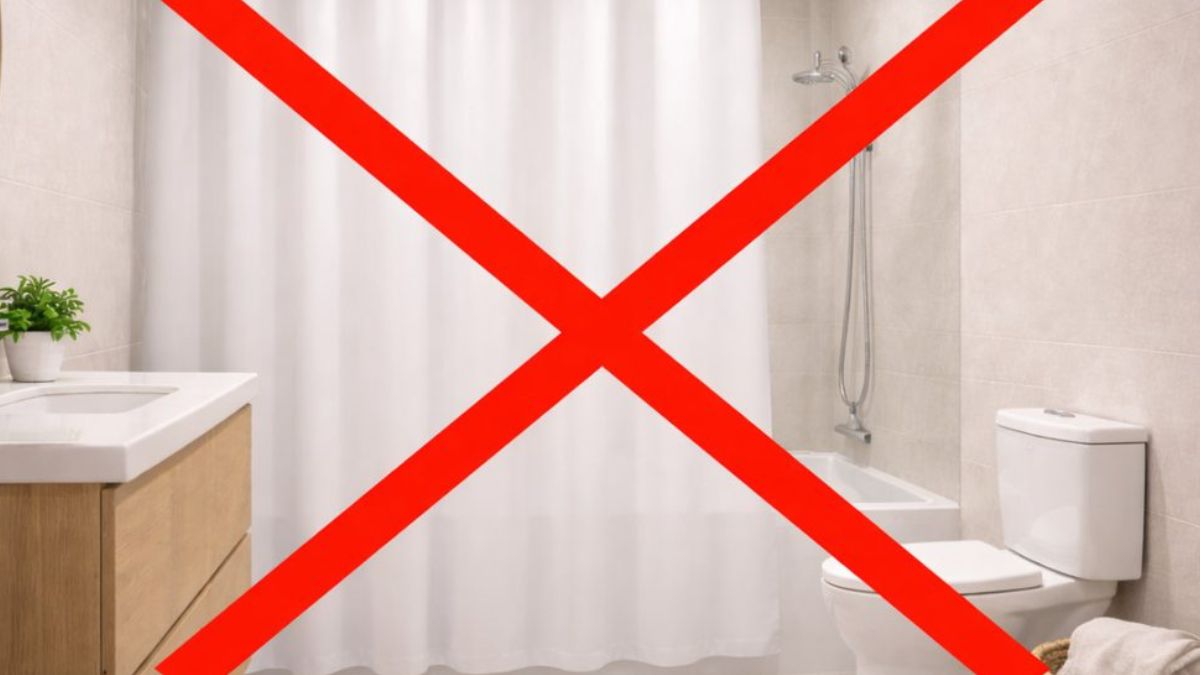 Acúmulo de mofo, umidade e aspecto visual pesado estão entre os motivos que explicam o declínio das cortinas.