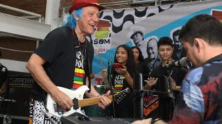 Com patrocínio da Ecoporto Santos o evento democratiza o acesso à arte na maior comunidade sob palafitas do Brasil a partir das 15h.