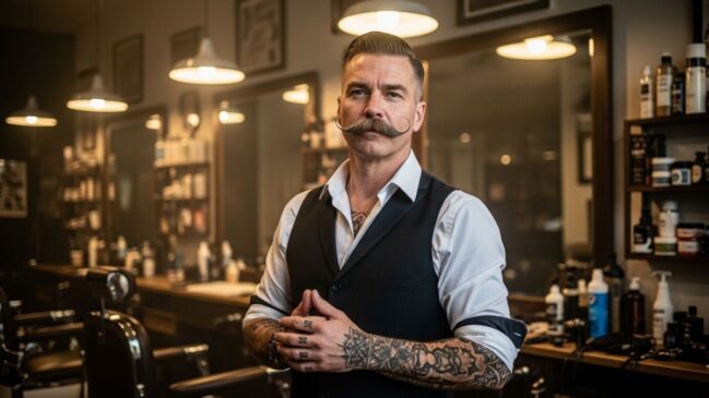 Muitos homens encontraram a resposta em um detalhe clássico que está voltando com tudo: o bigode.