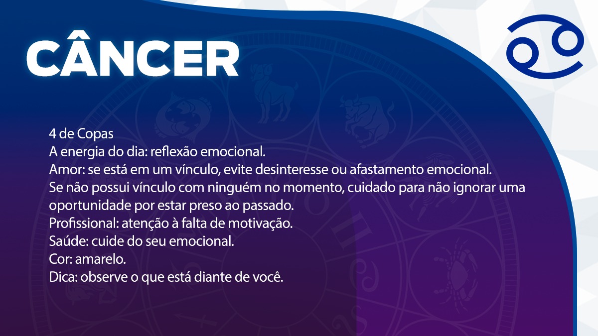 Previsão para Câncer / Arte/DL