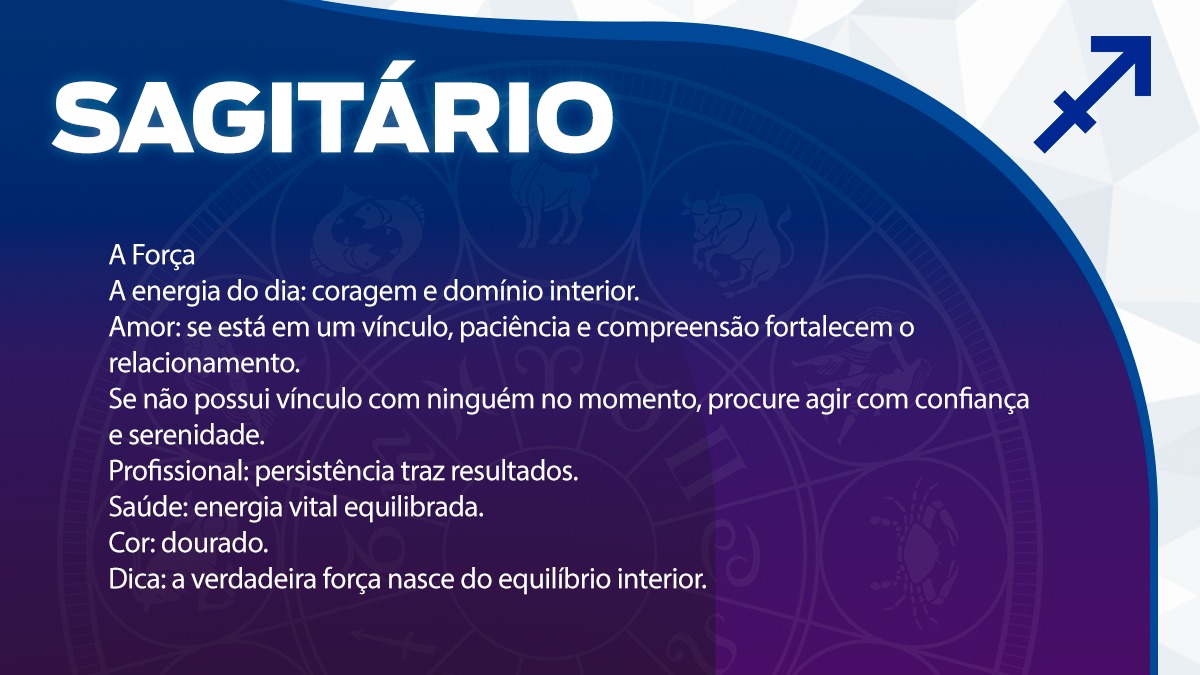 Previsão para Sagitário / Arte/DL