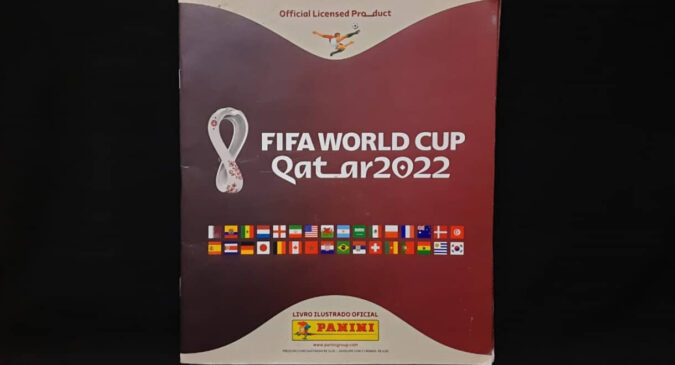 O clássico álbum da Copa do Mundo do Qatar, em 2022