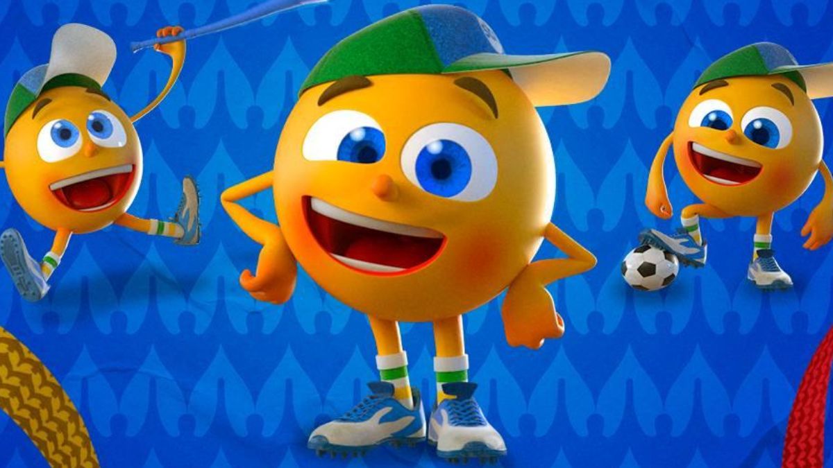 Mascote Amarelinho surgiu na cobertura da Copa do Mundo de 1990 pelo SBT /Reprodução