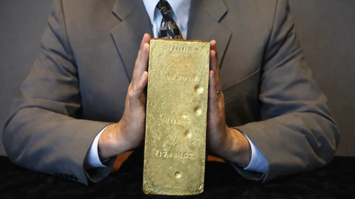 A barra é considerada um "documento feito de ouro"