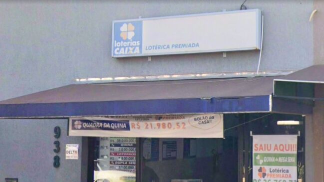 Apostador realizou o jogo da Lotérica Premiada, localizada em Osório Junqueira