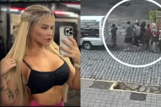 Amanda Arantes, de 27 anos, foi baleada com três tiros enquanto acompanhava o cortejo fúnebre de sua própria mãe, no centro da cidade
