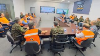 Durante a audiência, a equipe de Mongaguá apresentou um detalhamento das vulnerabilidades locais