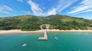 O casamento coletivo será realizado dentro do Parque Estadual Ilha Anchieta, uma das áreas de conservação mais importantes do estado