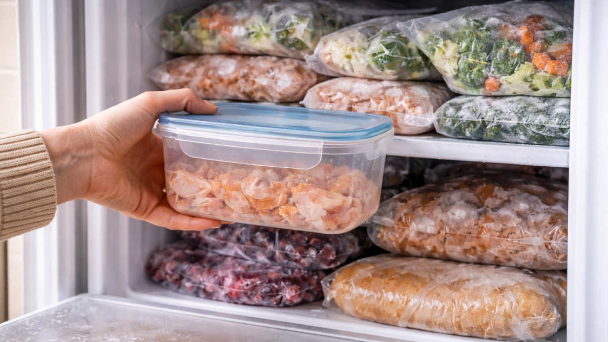 Para garantir a eficiência, o ideal é congelar apenas alimentos frescos e logo após a compra