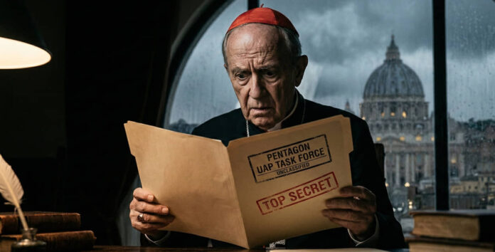 Líder do Vaticano lê publicações e documentos até então secretos dos EUA sobre extraterrestres