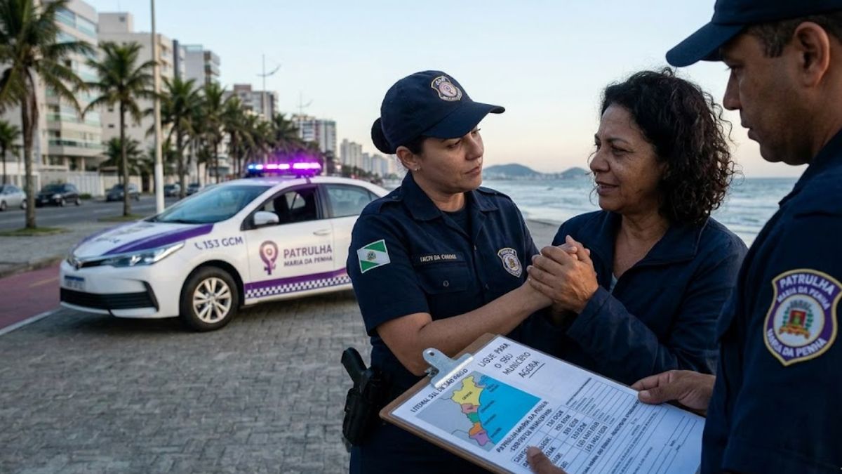 A Baixada Santista possui grupamentos especializados no acolhimento a mulheres vítimas de violência