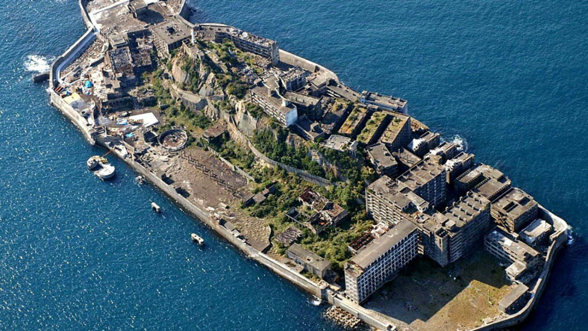 A trajetória de Hashima começou no final do século XIX