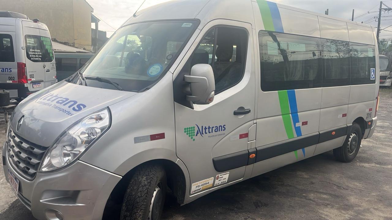 Ao todo, são disponibilizadas 84 vagas diárias nos transportes gratuitos de São Vicente