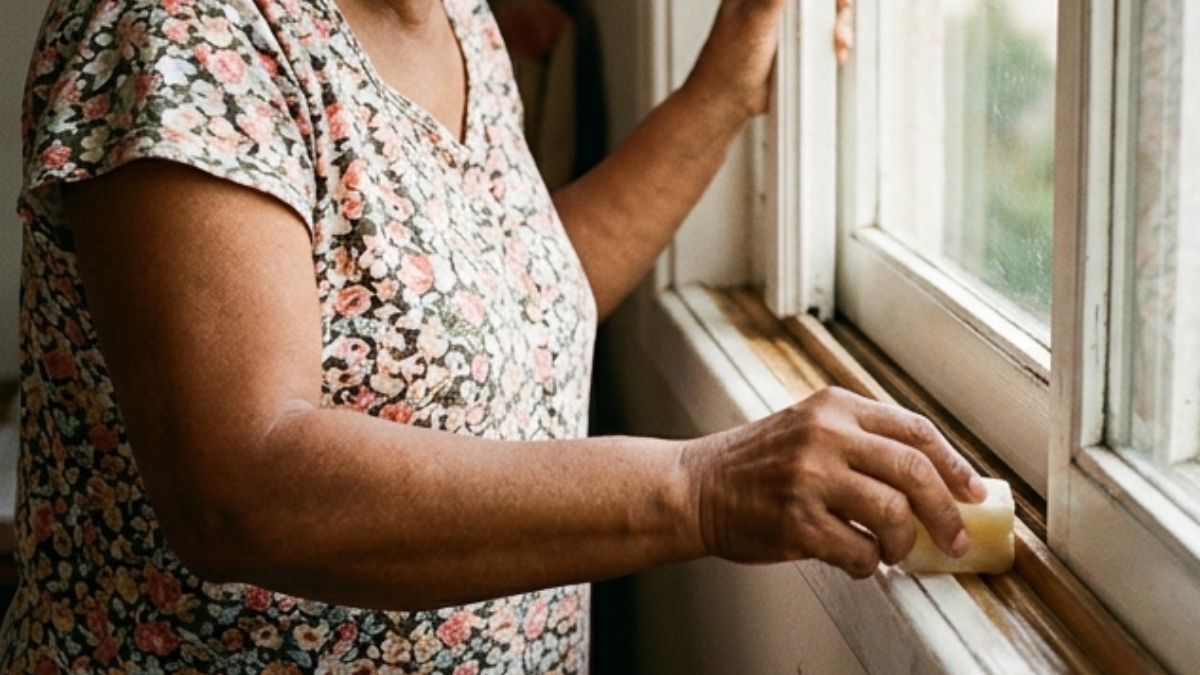 Após a aplicação de uma fina camada de cera, abrir e fechar a janela algumas vezes ajuda a distribuir o material e melhorar o funcionamento do mecanismo