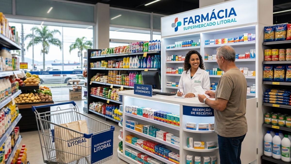 Presença de profissional habilitado é obrigatória durante todo o horário de funcionamento da unidade dentro do supermercado