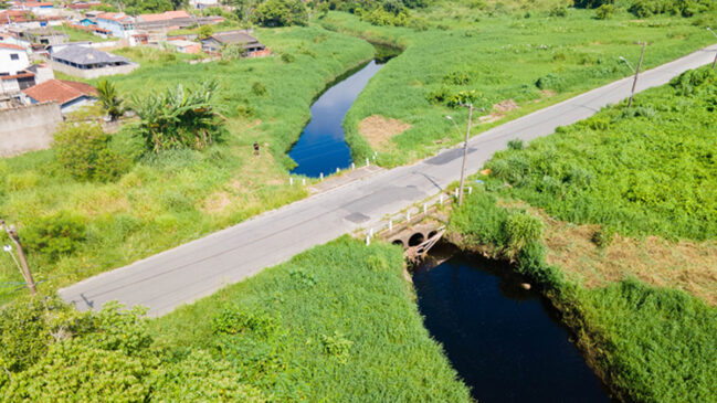 O Rio do Poço é um dos principais cursos d'água da cidade, com cerca de 14 quilômetros de extensão
